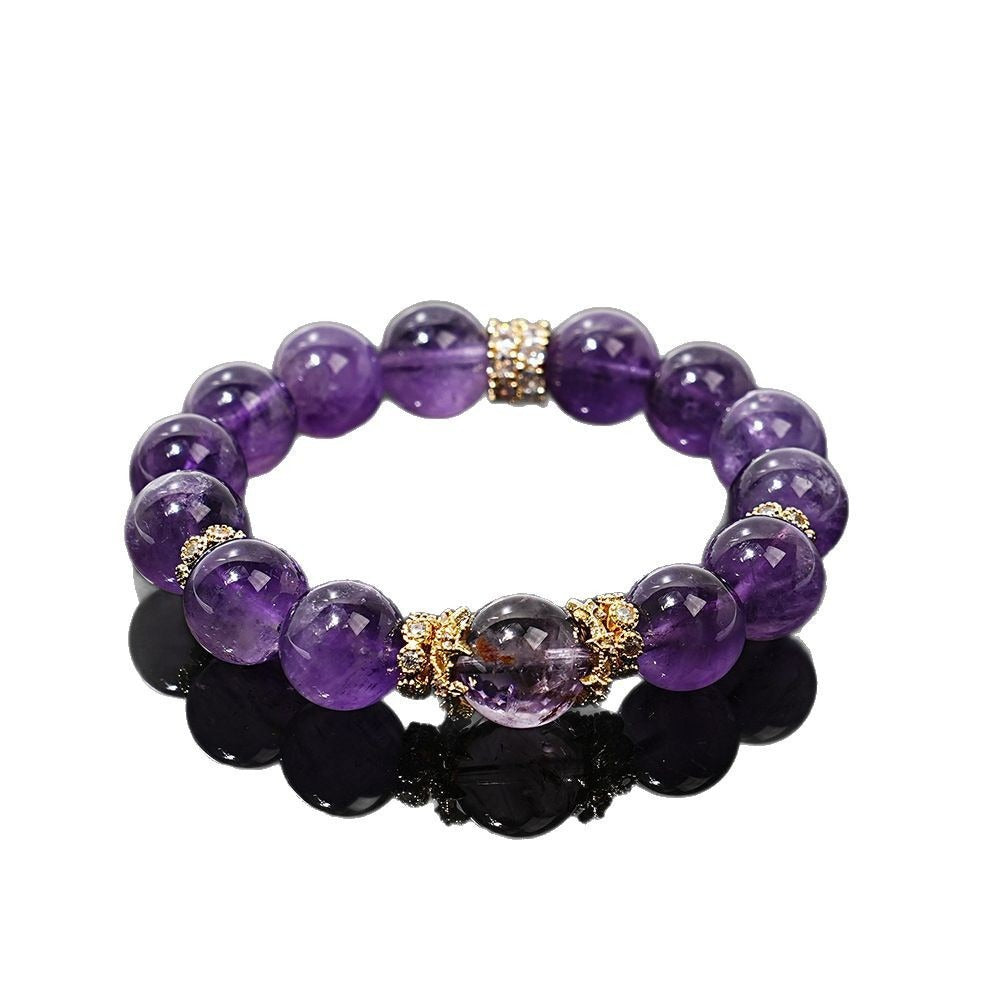Nine Purple Fire Bracelet For Good Luck | Brings Prosperity To Your Love Life, Relationships, Career, And Happiness