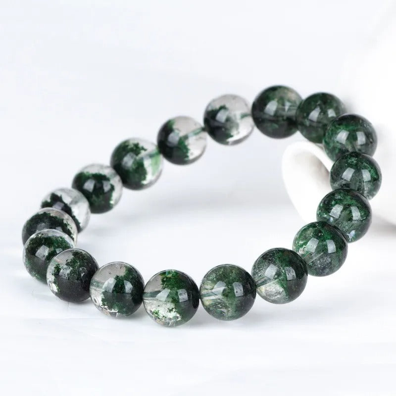 Natural Green Crystal Bracelet | Blessings For Wealth And Career Growth